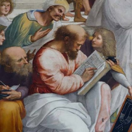 PYTHAGORAS (570 BCE – 495 BCE) WAS PRE - SOCRATIC GREEK PHILOSOPHER,PYTHAGORAS IS SOMEONE KNOWN FAR MORE THAN HIS THEORIES AND IDEAS IN MATHEMATICS THAN IN PHILOSOPHY.PYTHAGORAS WAS TREATED LIKE A GOD.HE GAVE SPEECHES BEHIND A CURTAIN.