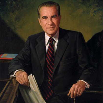 THE US PRESIDENT RICHARD NIXON WAS THE 37TH PRESIDENT,SERVING FROM (1969-1974).HE HAS RESIGNED,TAKEN FULL RESPONSIBILITY FOR THE WATERGATE SCANDAL IN 1974,FOR WHICH HE WAS ALMOST IMPEACHED.
