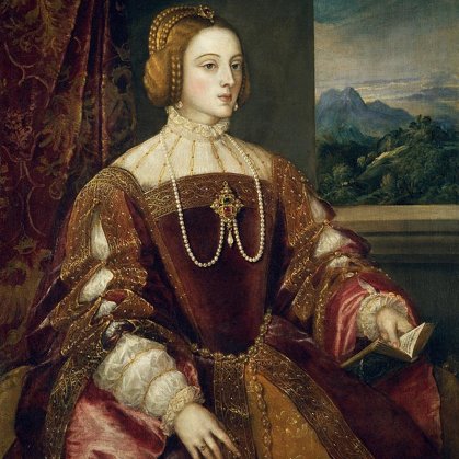 EMPRESS ISABELLA OF PORTUGAL (1428 -1496) WAS QUEEN CONSORT OF CASTILE AND LEON. SHE WAS T