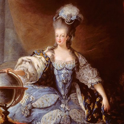 MARIE ANTOINETTE,QUEEN OF FRANCE (1755-1793) WIFE OF KING LOUIS XVI .SHE WAS ONLY 14 YEARS