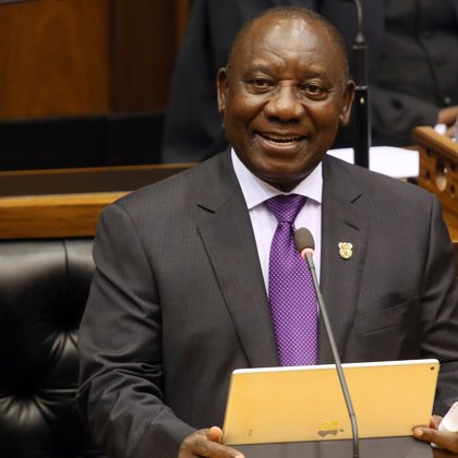 IN THE FACE OF SOUTH AFRICA'S PAINFUL HISTORY AND ITS CONTINUING STRUGGLE WITH INEQUALITY .TIME TO GET SERIOUS ABOUT ECONOMIC CRIME.SOUTH AFRICA'S PRESIDENT CYRIL RAMAPHOSA REITERATES CORRUPTION CLEAN UP AFTER POLL WIN