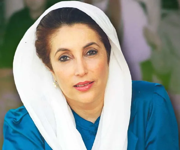 BENAZIR BHUTTO (1953 - 2007) WAS A PAKISTANI POLITICIAN.SHE WAS THE ELDER DAUGHTER OF PRIME MINISTER ZULFIQAR ALI BHUTTO.AFTER HER FATHER WAS HANGED TO DEATH,HER FAMILY WAS REPEATEDLY PUT UNDER HOUSE ARREST BY REGIME OF ZIA UL HAQ.IN 1988,BHUTTO WAS THE FIRST OMAN EVER ELECTED TO GOVERN IN PAKISTAN.BENAZIR BHUTTO WAS ASSASSINATED IN RAWALPINDI,THE CITY IN WHICH HER FATHER WAS HANGED IN 1979.