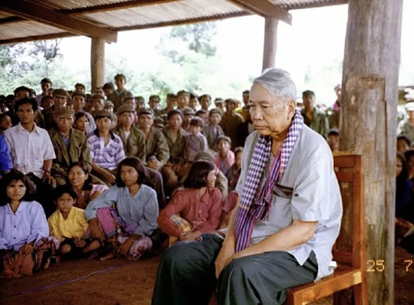 POL POT ( 1925 – 1998,) THE LEADER OF KHMER ROUGE REGIME AND THE GENOCIDE OF 3 MILLION CAMBODIANS.POL POT WAS NEVER BROUGHT TO TRIAL FOR HIS CRIMES.CAMBODIA REFUSED TO ESTABLISHMENT OF INTERNATIONAL WAR CRIMES TRIBUNAL.