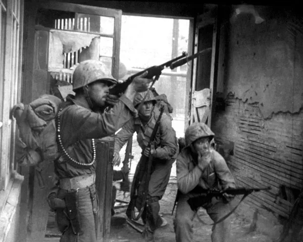 THE KOREAN WAR (1950 - 1953),IT BEGAN WHEN COMMUNIST NORTH KOREA INVADED SOUTH KOREA IN 1950.WHICH THE USSR (SOVIET UNION) OCCUPYING THE NORTH KOREA AND UNITED STATES OCCUPYING IN SOUTH KOREA.WHEN THE WAR ENDED IN 1953,KOREA WAS STILL DIVIDED AND IT REMANDS THAT TODAY.