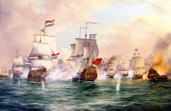 THE BATTLE OF SOLEBAY WAS OPENING BATTLE OF THE THIRD ENGLAND AND THE NETHERLAND WAR (1672