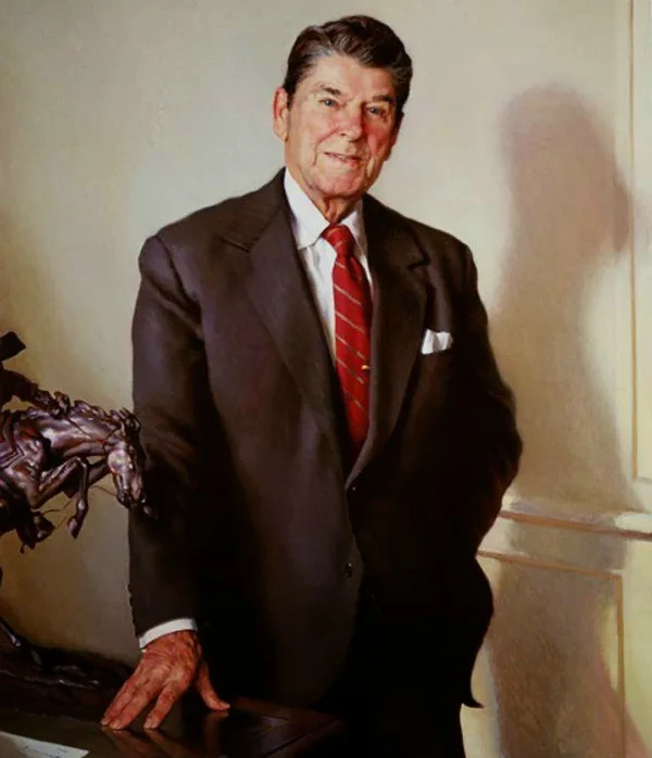 RONALD REAGAN (1911 - 2004) WAS 40TH PRESIDENT OF UNITED STATES,REGARDED AS A KEY FIGURE IN COLLAPSE OF THE SOVIET UNION AND THE TRIUMPH OF IMPROVISATION ANALYZES THE END OF COLD WAR.