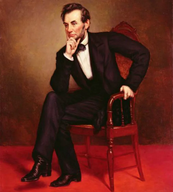ABRAHAM LINCOLN (1809-1865) WAS THE 16TH PRESIDENT OF THE USA.SOMEONE SHOT AT LINCOLN IN 1864,LINCOLN AS THE FIRST PRESIDENT TO BE ASSASSINATED. HE BROUGHT ABOUT THE EMANCIPATION OF SLAVE.