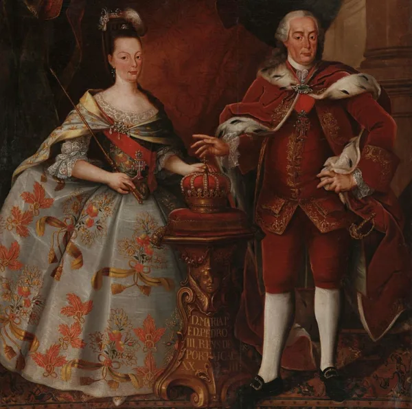 QUEEN MARIA I OF PORTUGAL (1734-1816) WAS QUEEN OF PORTUGAL FROM 1777 UNTIL HER DEATH. KNO