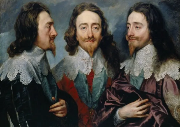 THE WAR OF THE THREE KINGDOMS : KING CHARLES I (1600-1649)  WAS KING OF ENGLAND,SCOTLAND AND IRELAND,WHOSE CONFLICTS WITH PARLIAMENT LEAD TO CIVIL WAR AND HIS EVENTUAL EXECUTION.