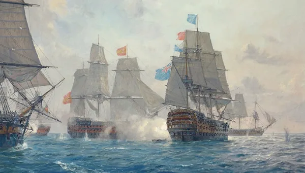 THE BATTLE OF CAPE ST VINCENT FEBRUARY 14TH 1797 WAS ONE OF OPENING BATTLES OF THE BRITISH - SPANISH WAR (1796–1808), AS PART OF THE FRENCH REVOLUTIONARY WARS.THE BATTLE ST.VINCENT TOOK PLACE OFF THE COAST OF PORTUGAL