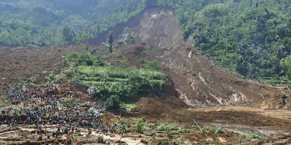 EROSION IS THE PROCESS BY WHICH THE SURFACE OF THE EARTH GETS WORN DOWN.EROSION CAN BE CAUSED NATURAL ELEMENTS ,A PROCESS WHERE SOMETHING CONSTANTLY WEARS AWAY.RAINFALL ALSO CAUSED EROSION