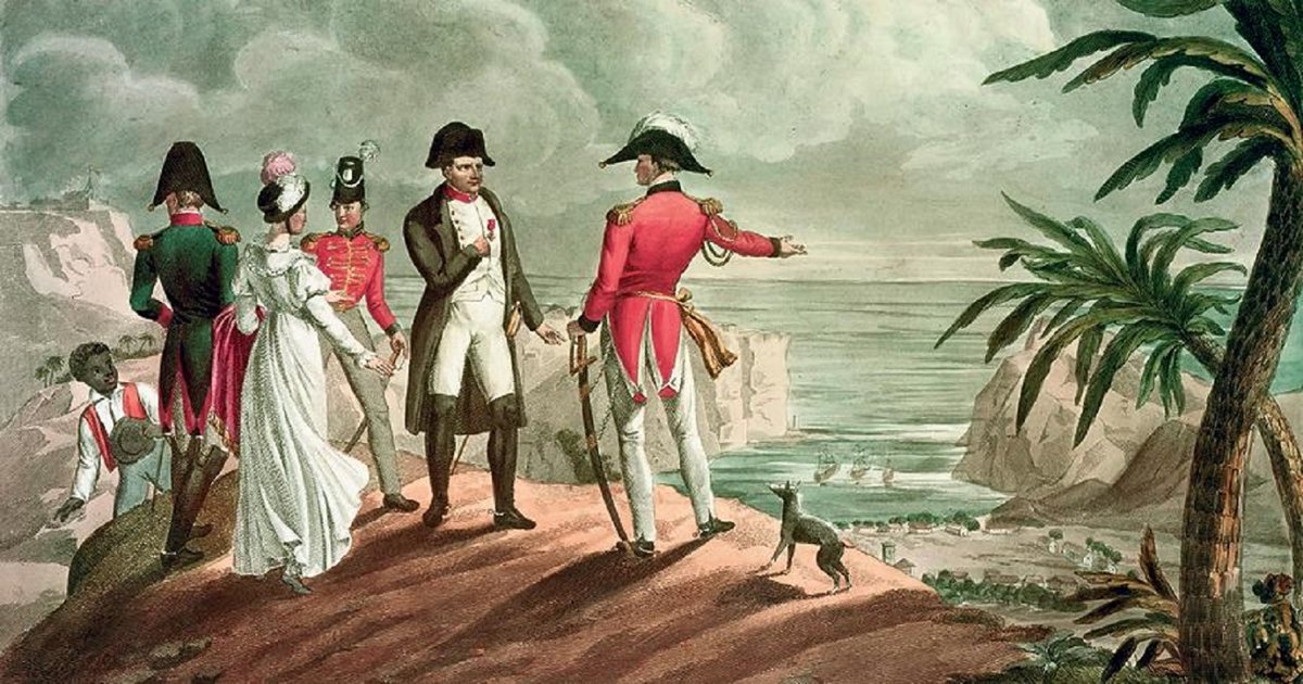 Napoleon arrived in St. Helena, a British protectorate, nearly 200 years ag...